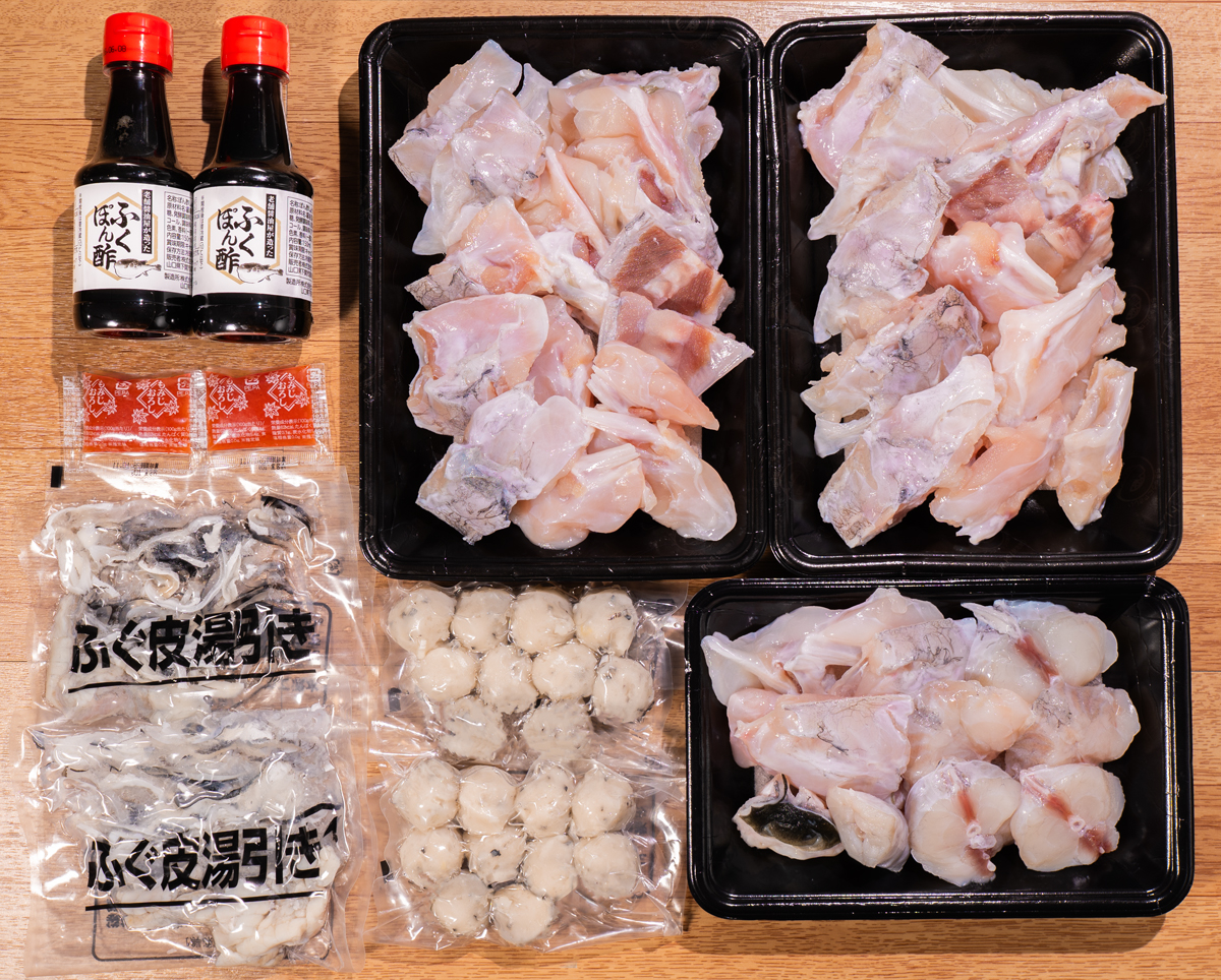 ふくぷく　2枚 ふぐ通販・金賞受賞 / エクセレントフーズ / 新商品「とらふぐ鍋セット」