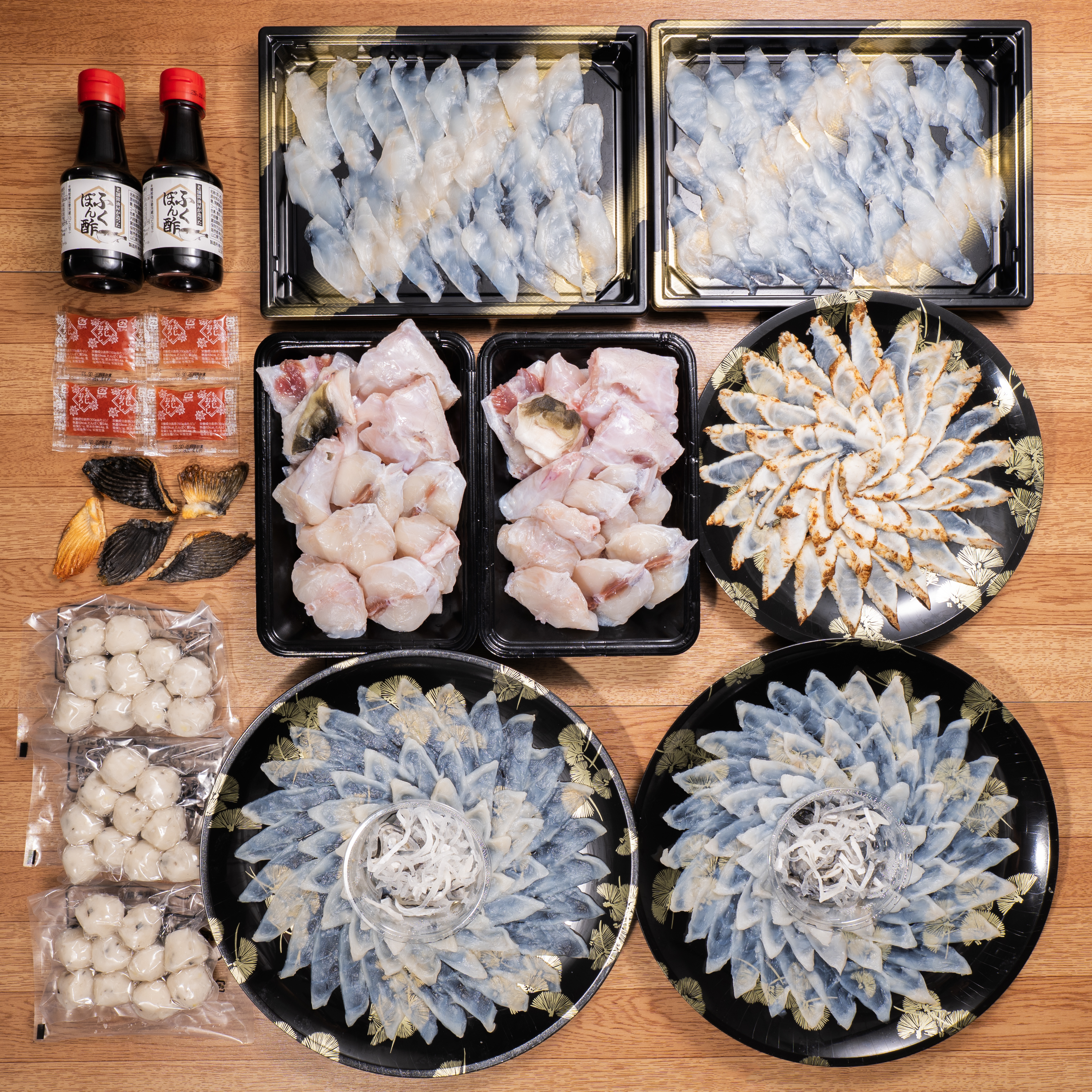 幸福とらふぐ料理セット内容